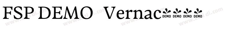 FSP DEMO   Vernac字体转换